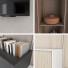 TV-Wandschränke Set 09 - Rakochi Design
