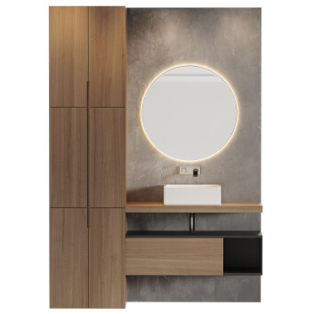 Bathroom Furniture 03 3D model
