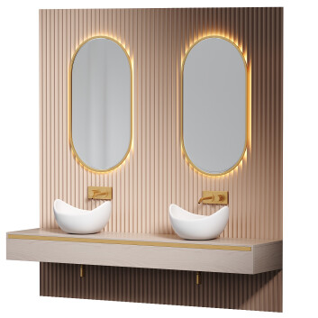 Bathroom Furniture 07 3D model