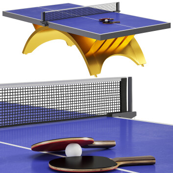 Тенісний стіл Profesyonel Ping Pong 3D модель