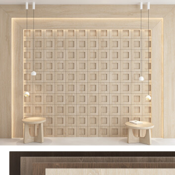 Paneles de pared Decorative Set 83