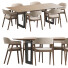 Mesa y sillas Article Savis and Bolero - DayToday