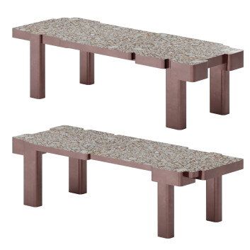 Tabelle  Kelly Wearstler Xenolith Dining 3D-Modell