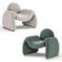 Stuhl Four Hands Rocio Knoll Sand - Adamari