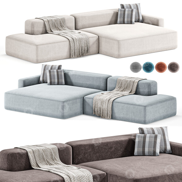 Sofa Normann Copenhagen Rope 3D-Modell