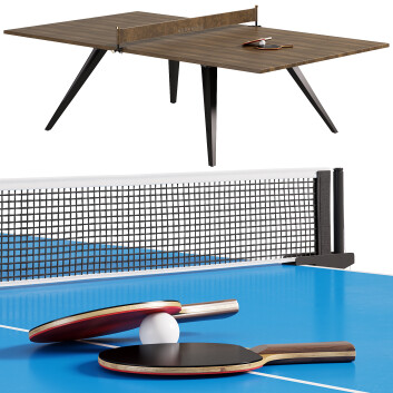 Тенісний стіл District Eight Ping Pong 3D модель
