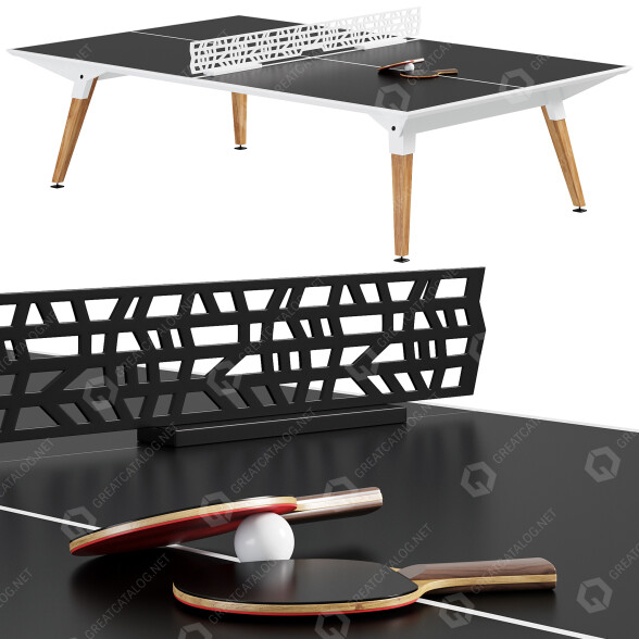 Тенісний стіл Cornilleau Ping Pong 3D модель