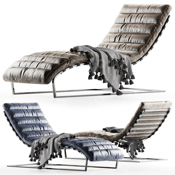 Chaise Longue Monica 3D-Modell