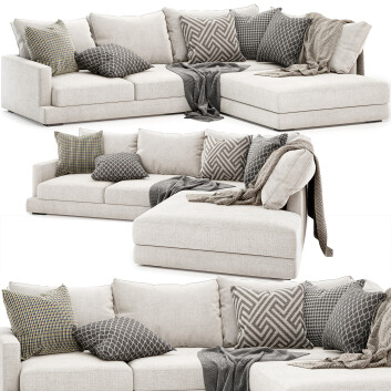 Canapé  Focus On Furniture Tully Modèle 3D