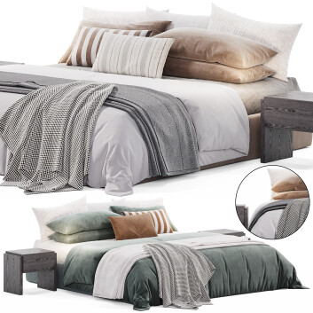 Bett Nordic Eucalypt Portuguese Cotton Duvet Cover Set
