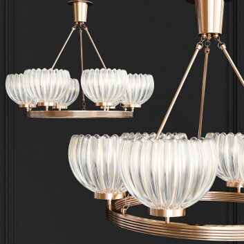 Kronleuchter  1stDibs Murano Maker Barovier & Toso 3D-Modell