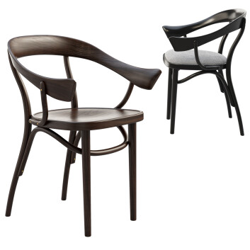 Sillas  Wiener GTV Design Bistrostuhl by Nigel Coates Modelo 3D
