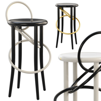 Барні стільці Gebrüder Thonet Vienna GmbH Cirque by Martino Gamper