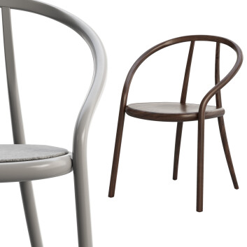 Silla  Gebrüder Thonet Vienna GmbH Gustav Modelo 3D