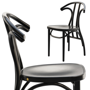 Silla  Gebrüder Thonet Vienna GmbH Radetzky by Michele De Lucchi Modelo 3D