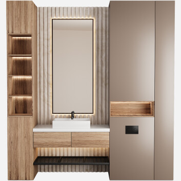 Baño  Muebles 02 Modelo 3D