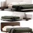 Camas y mesita de noche Minotti Horizonte - lie1.die2-40470