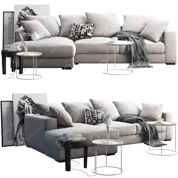 Вітальня BoConcept Cenova 3D модель