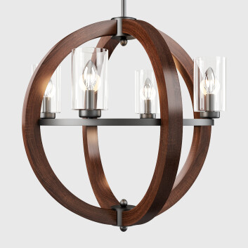 Kichler Lighting Grand Bank Globe 3D модель