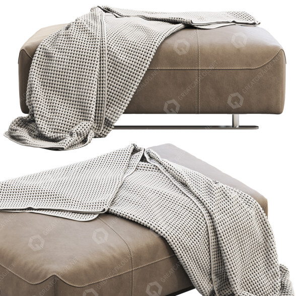 Пуф BoConcept Hampton 3D модель