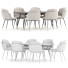 Tisch und Stühle Asteria Dining Set 86 - zvezdaboy