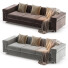 Sofa Large D120 by Valeria Borsani and Alfredo Bonetti - adhamov