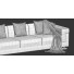Sofa Large D120 by Valeria Borsani and Alfredo Bonetti - adhamov