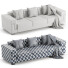 Sofa Large D120 by Valeria Borsani and Alfredo Bonetti - adhamov