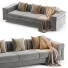 Sofa Large D120 by Valeria Borsani and Alfredo Bonetti - adhamov