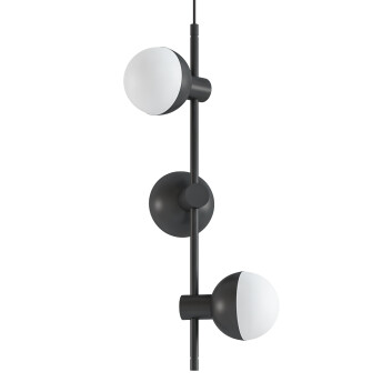 Pendant Lamp Frandsen Fabian Vertical Matte Black