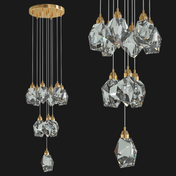 Люстра Mirodemi Luxury Diamond Crystal 10 Light