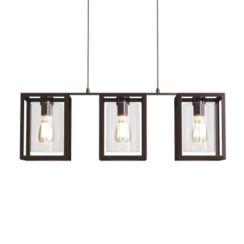 Підвісний світильник London Bronze 3 Light Fitting by Dunelm