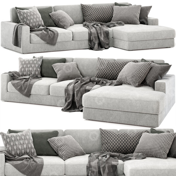 Sofa Kelsey 3D-Modell