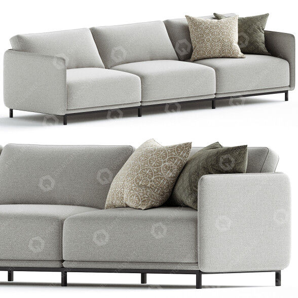 Sofa Praddy Elysian TR054 3D model