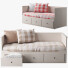 Ліжко IKEA Hemnes 1 - 3dmitruk