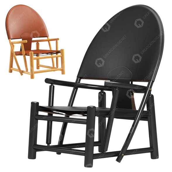Кресло City Furniture Rare Hoop 3D модель