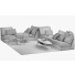 Wohnbereich IKEA Kivik 6 - 3dmitruk