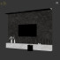 Pared de TV Conjunto 23 - Rakochi Design