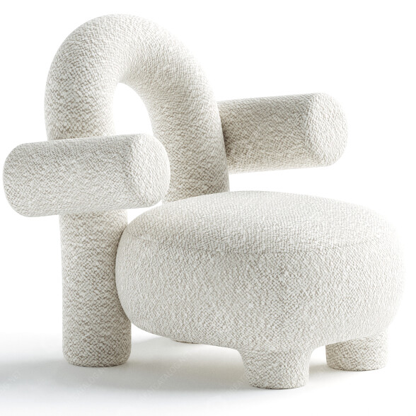 Sillón Tu Taller Design Poltrona Folk Modelo 3D