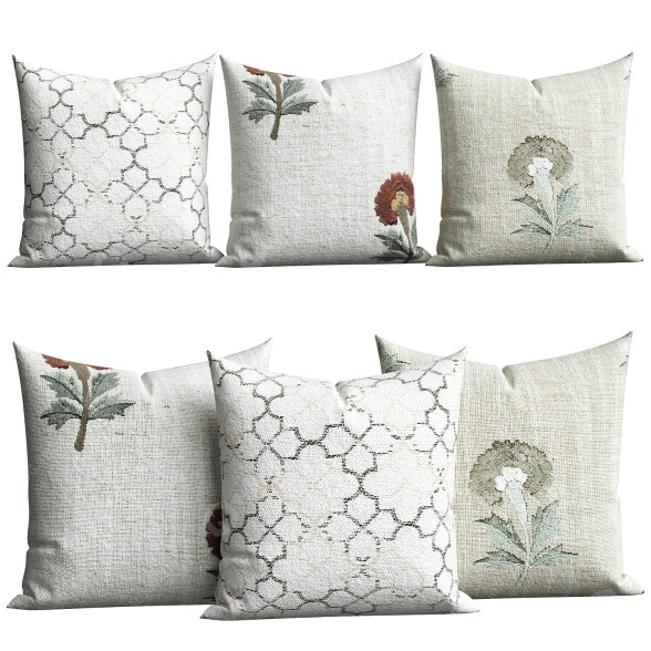 Kissen Decoration Set 2 3D-Modell