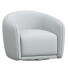 Fauteuil West Elm Addie Swivel - Admiral
