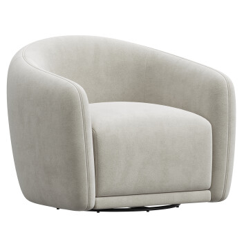 Крісло West Elm Addie Swivel 3D модель