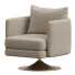 Fauteuil West Elm Auburn Swivel - Admiral