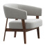 Fauteuil West Elm Juno - Admiral