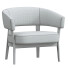 Fauteuil West Elm Juno - Admiral