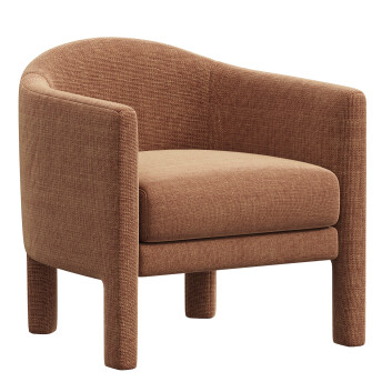 Sessel  West Elm Isabella 3D-Modell
