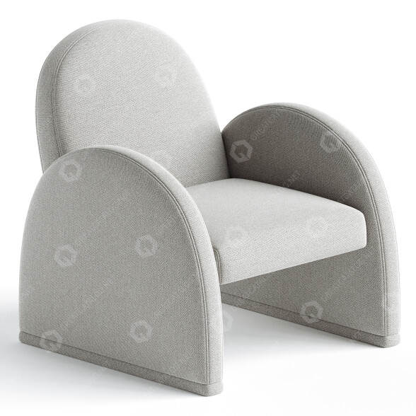 Крісло Burke Decor Nicola 3D модель