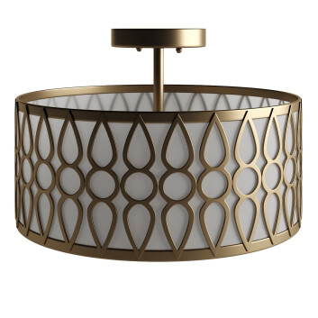 Люстра Corrigan Matte Gold 3-Light by Warehouse of Tiffany