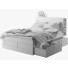 Ліжко IKEA Brimnes - 3dmitruk