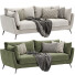 Sofa Skyler 3 Seater Fabric - infinity.vision